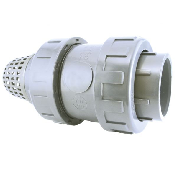 FOOT VALVE WITH PVC BALL SOLVENT SOCKET FPM